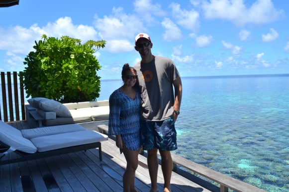 Overwater Villa in the Maldives