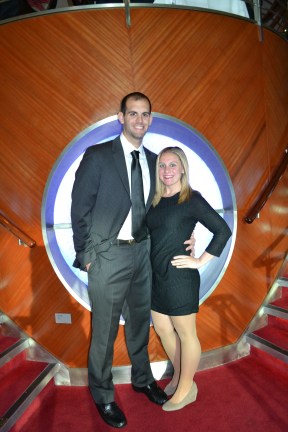 My wife & I at Formal Night on Celebrity Millennium Alaskan Cruise - June 2014