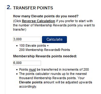 Virgin America Transfer from American Express