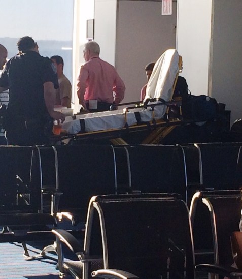 Sight upon arrival at JFK