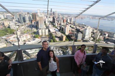 Touristy Photo at the Space Needle