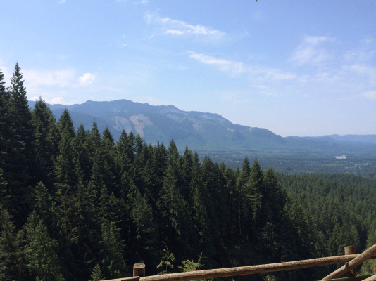 Great views on our hike