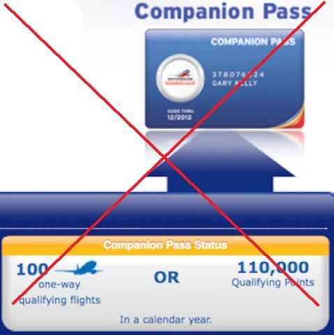 No More Easy Companion Pass